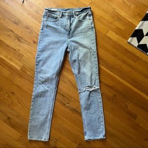 GAP Long Straight Leg Jeans